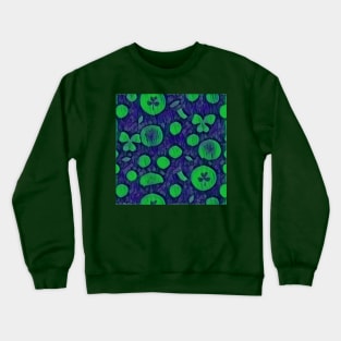 Scattered Clover 5 (MD23Pat004c) Crewneck Sweatshirt